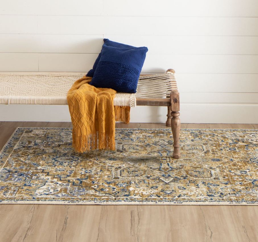 Area Rug, Tempest Perception Biscotti, Stain-Resistant Finish for Hallways, Dining Spaces and Home Decor, 4 Size Options image 2