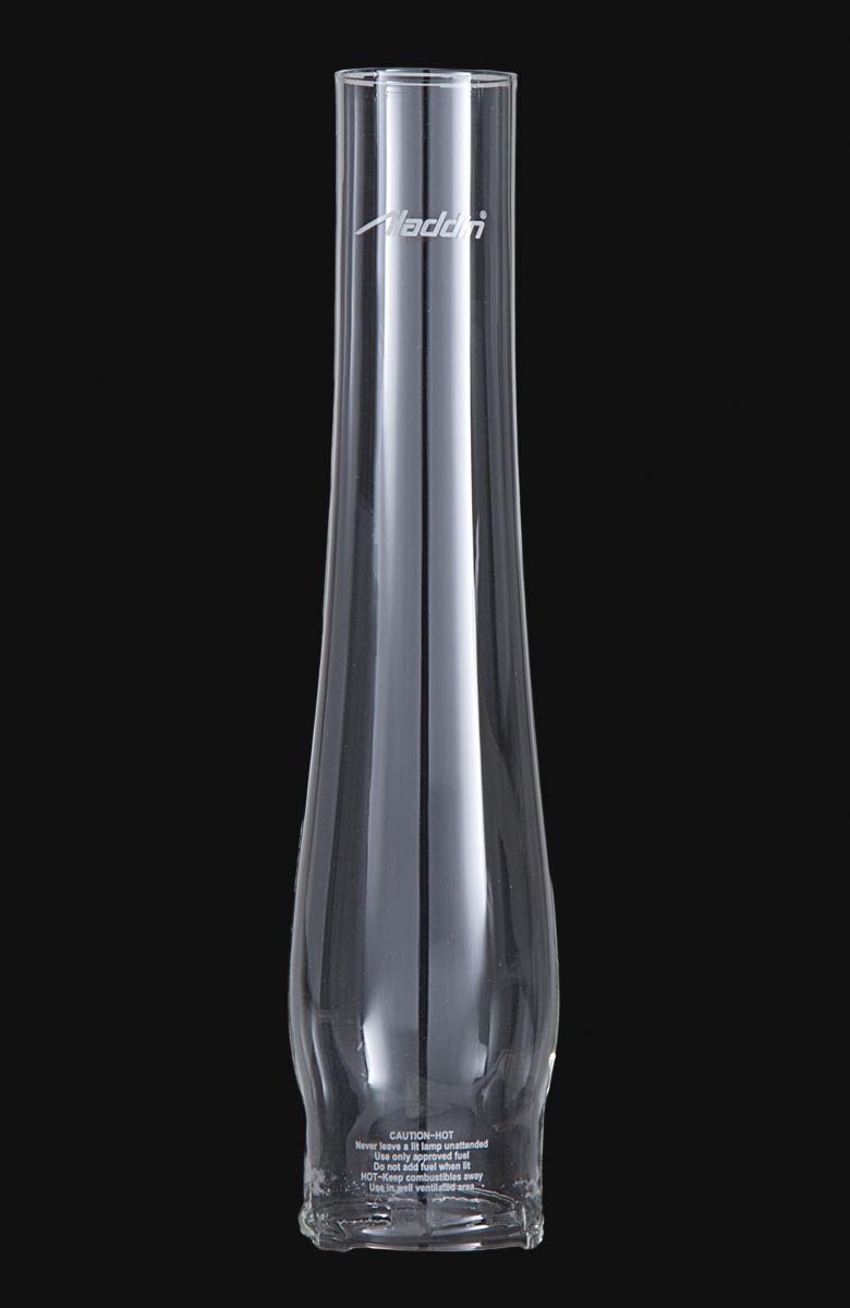 Glass Lamp Chimney, Brand Lox On 2 5 8" Fitter, 12 3 4" Tall for Oil Lamps, Burner Galleries and Lamp Restoration image 2
