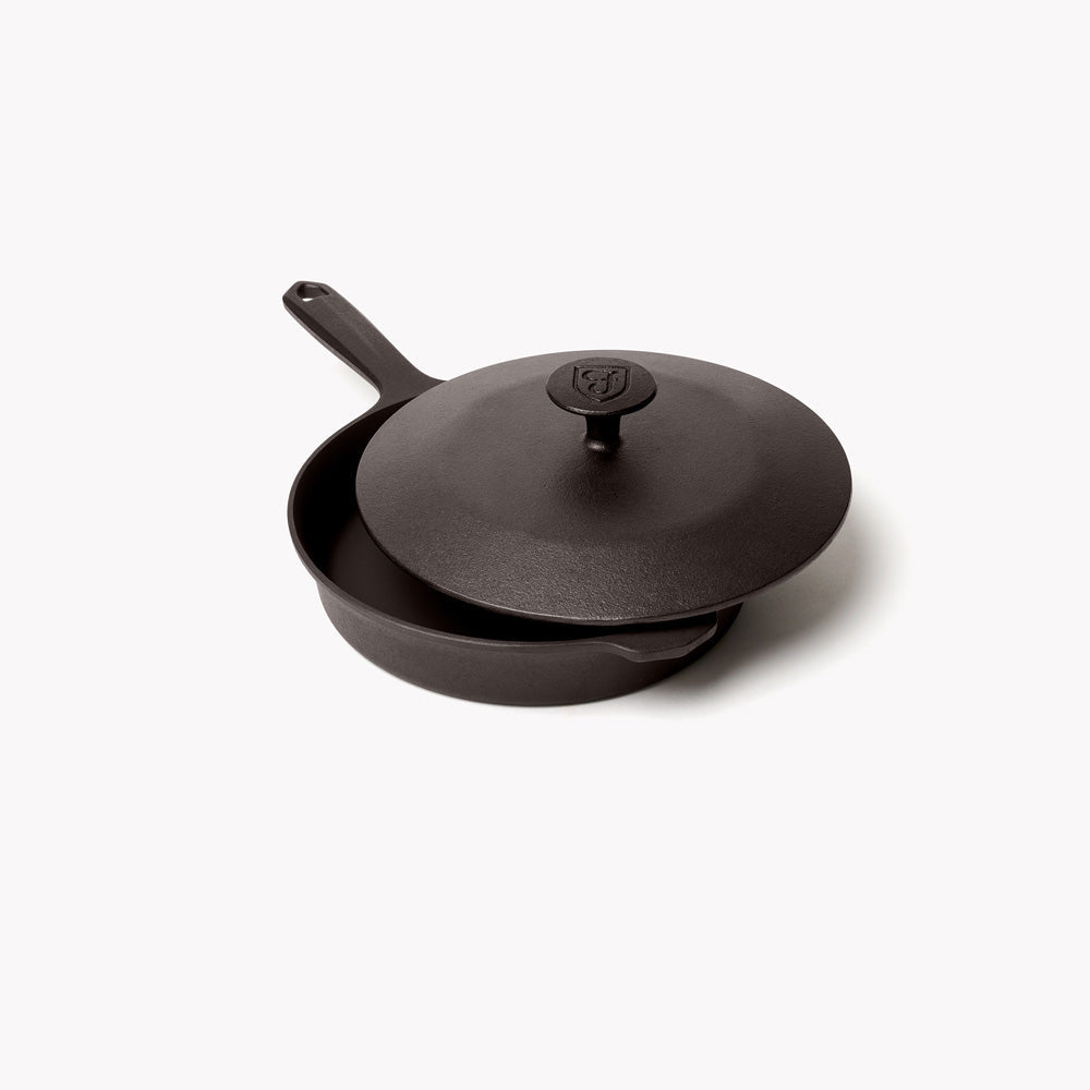 Cast Iron Skillet, No.6 Lid for Stovetop Cooking, Baking and Family Meals, Designed for Searing, Sautéing and Everyday Meal Prep image 2
