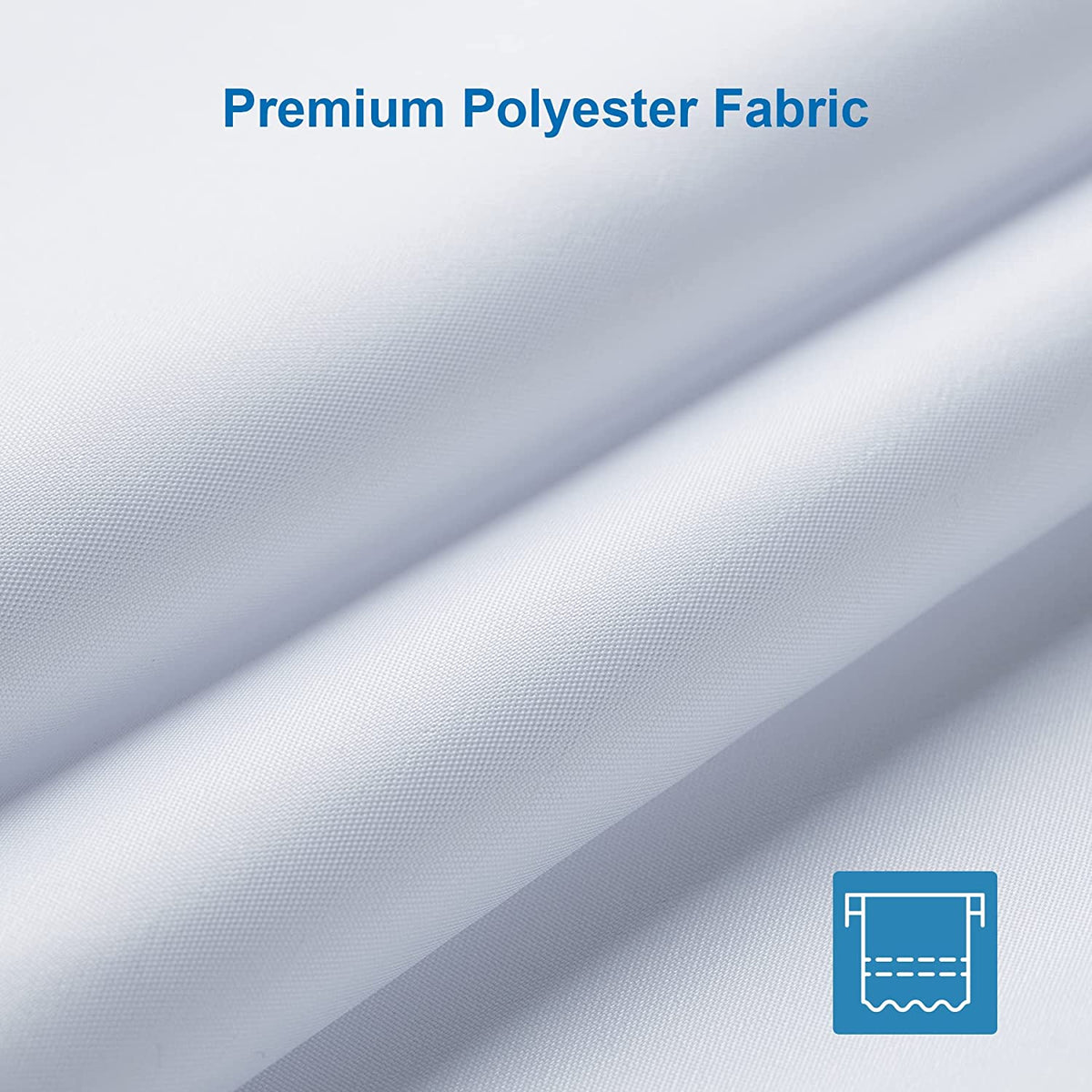 Bathroom Accessory, Waterproof Fabric Shower Curtain Liner, 120, Machine-Washable Care for Guest Baths and Daily Bathroom Routines image 2