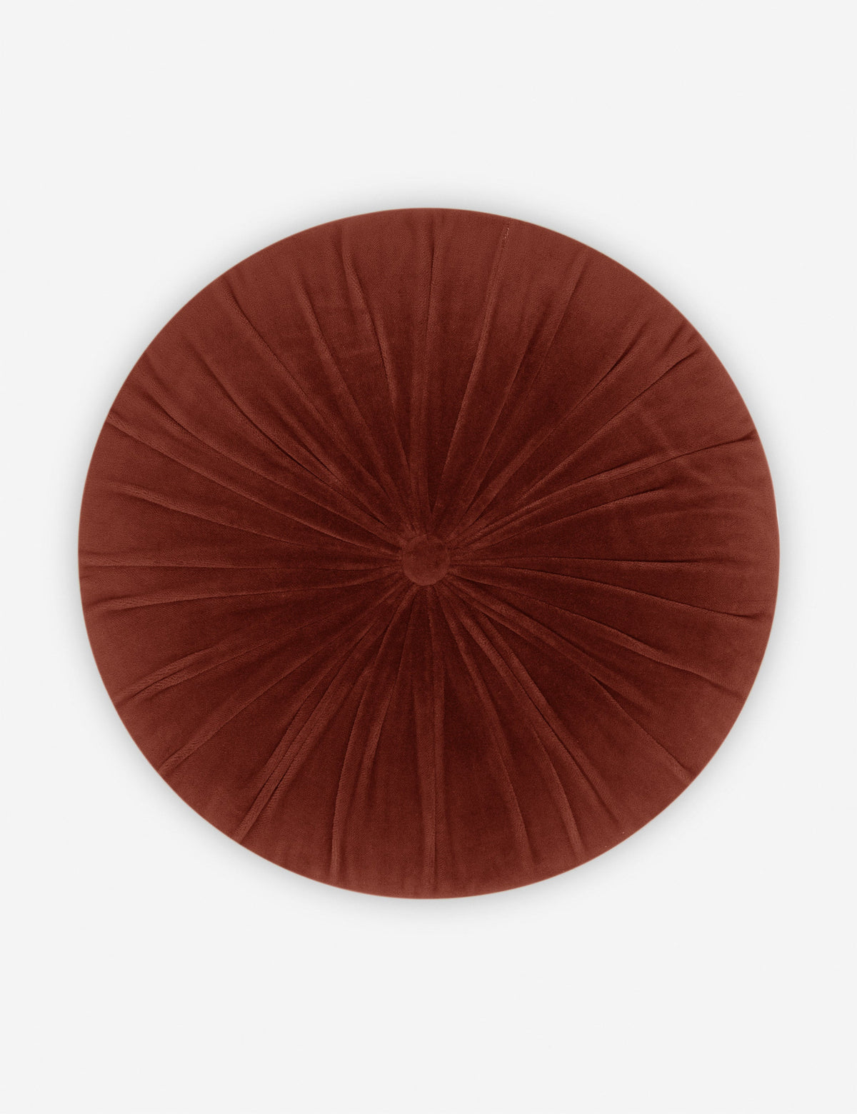 Bed Pillow, Monroe Velvet Round for Sleeping, Reading and Bedroom Comfort, 6 Color Options image 2