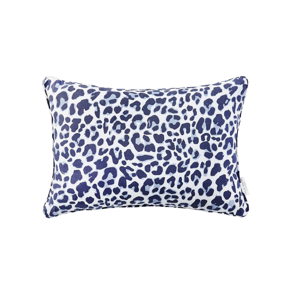 Decorative Pillow Cover Set, Navy Leo for Bedroom Styling and Living Room Decor, 4 Size Options image 2