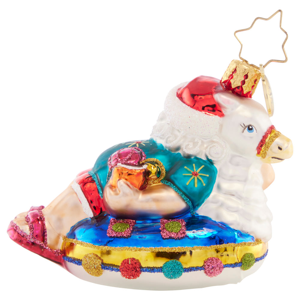 Seasonal Home Decor, Ho Ho Holiday in Sun Gem for Mantels, Tables and Seasonal Decorating, Designed for Everyday Home Use image 2