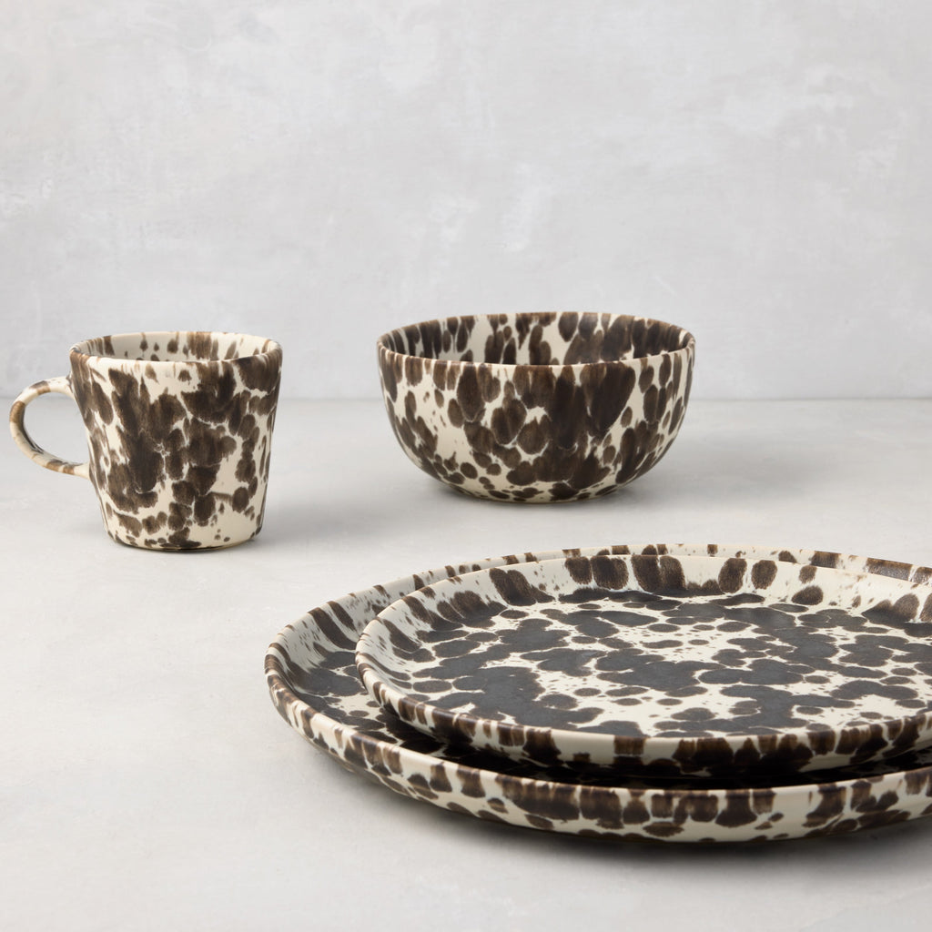 Dinnerware, Nuno Splatter Stoneware Individual Bowl, Dishwasher-Safe Care for Family Dining, Serving and Entertaining image 2