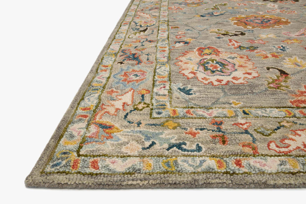 Area Rug, Padma PMA 01 Grey Multi for Hallways, Dining Spaces and Home Decor, 12 Size Options image 2