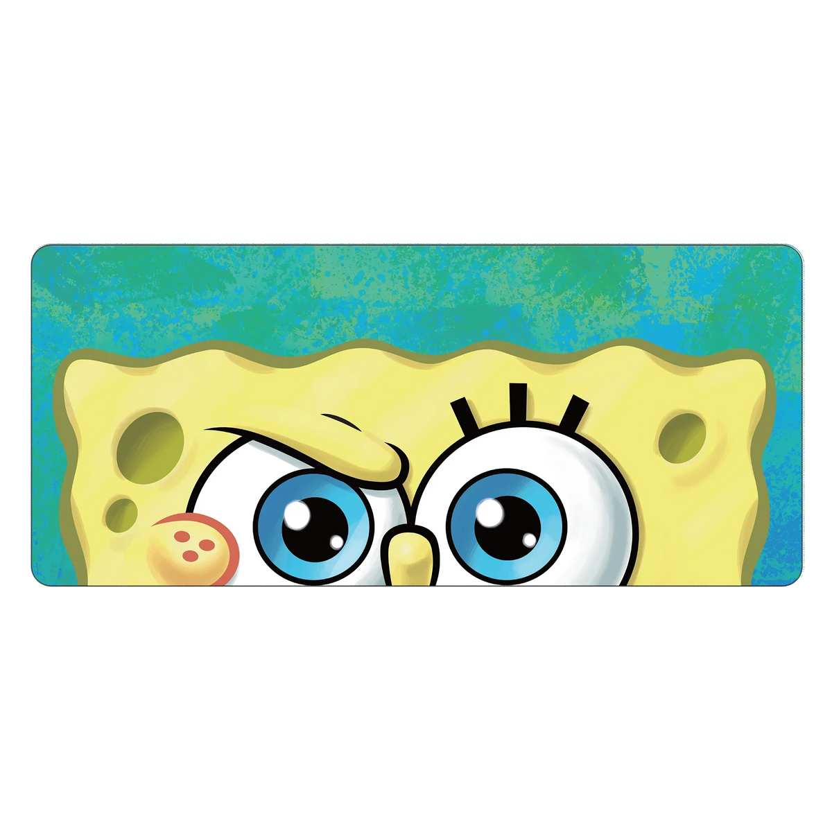 Desk Mat, Oni Deskpad SpongeBob Eyes, Non-Slip Design for Home Offices, Gaming and Daily Computer Work image 2