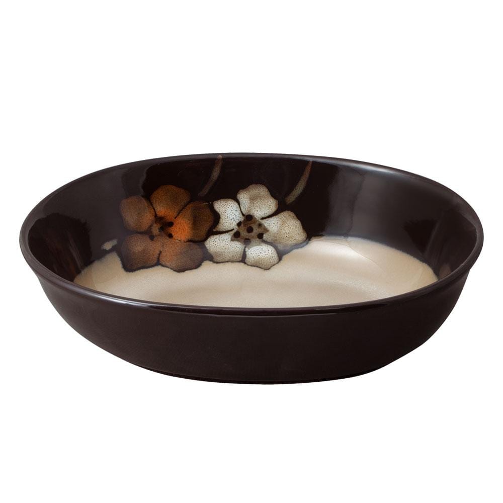 Dinnerware, Painted Poppies Oval Serve Bowl, Dishwasher-Safe Care for Family Dining, Serving and Entertaining image 2