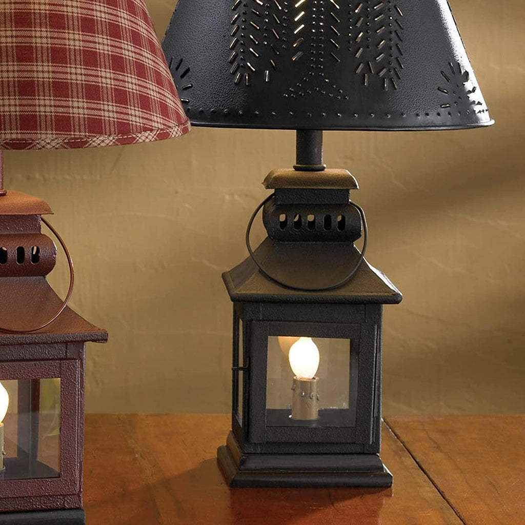 Home Lighting, Iron Lantern Lamp Black for Bedrooms, Living Rooms and Reading Corners, Designed for Everyday Home Use image 2