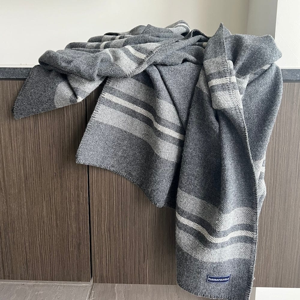 Cozy Throw Blanket, Cabin Wool Charcoal for Sofas, Beds and Relaxing at Home, Designed for Living Rooms, Bedrooms and Everyday Lounging image 2