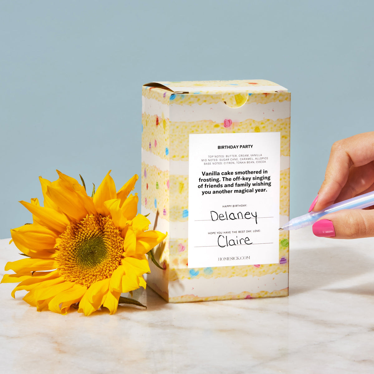 Scented Candle, Birthday Party for Room Fragrance, Living Spaces and Relaxing Home Ambience image 2