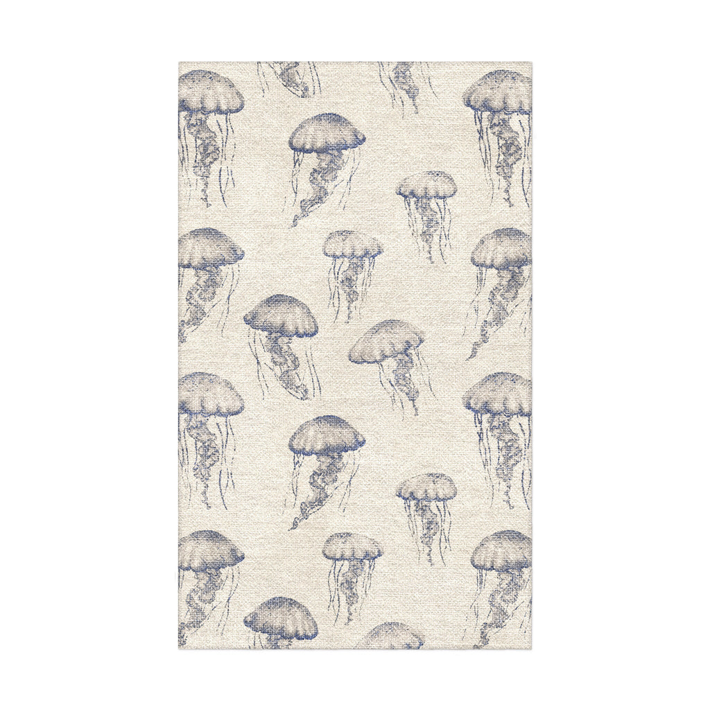 Area Rug, Jellyfish Bloom for Hallways, Dining Spaces and Home Decor, 10 Size Options, Designed for Living Rooms, Bedrooms and Entryways image 2