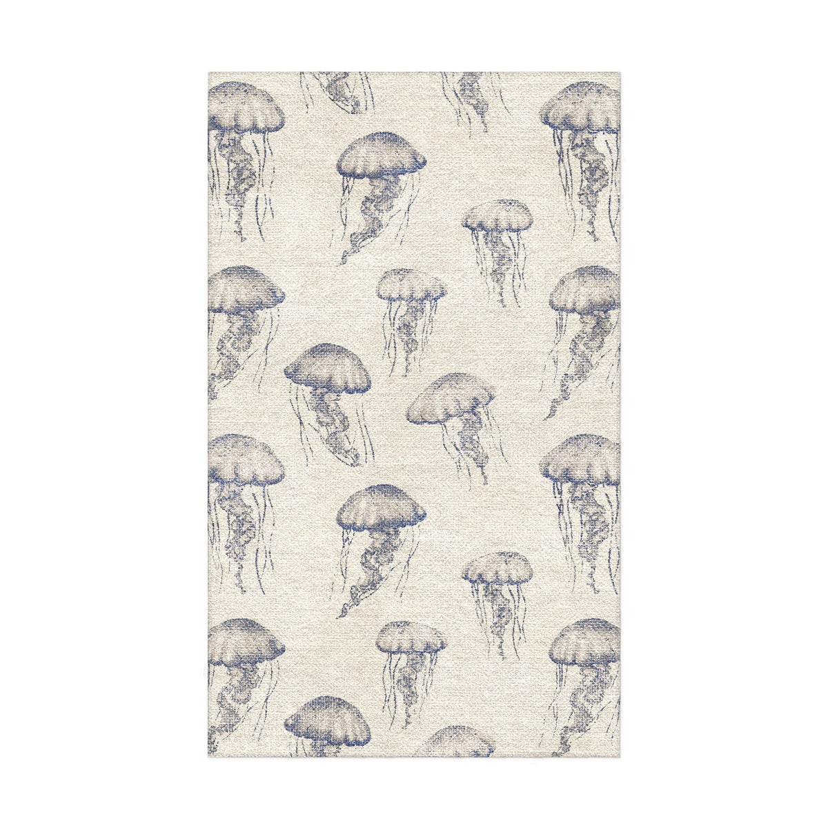 Area Rug, Jellyfish Bloom for Hallways, Dining Spaces and Home Decor, 10 Size Options, Designed for Living Rooms, Bedrooms and Entryways image 2