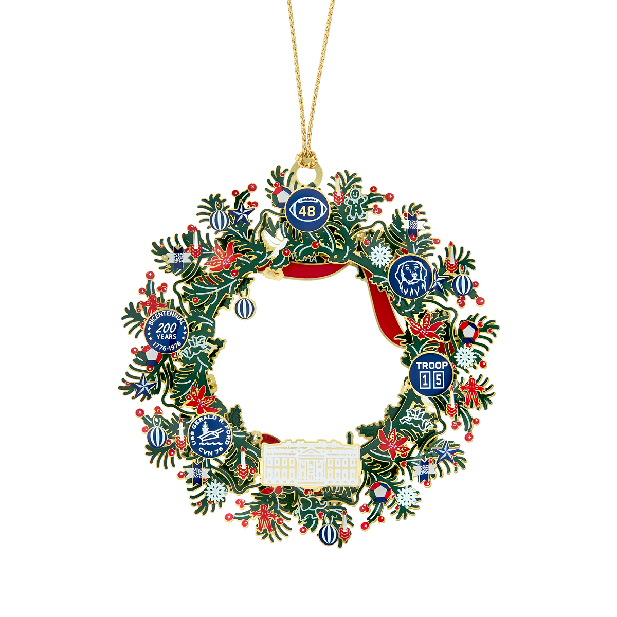 Decorative Ornament, Official 2023 Christmas for Holiday Displays, Seasonal Decorating and Decorative Home Accents image 2