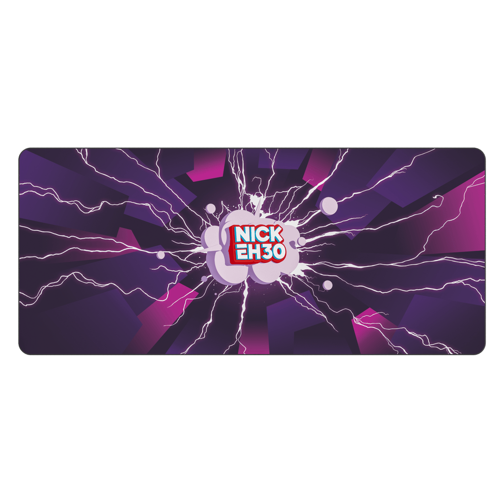 Desk Mat, Oni Deskpad Lightning Energy EHmazing Edition, Non-Slip Design for Workspaces, Desks and Everyday Productivity image 2