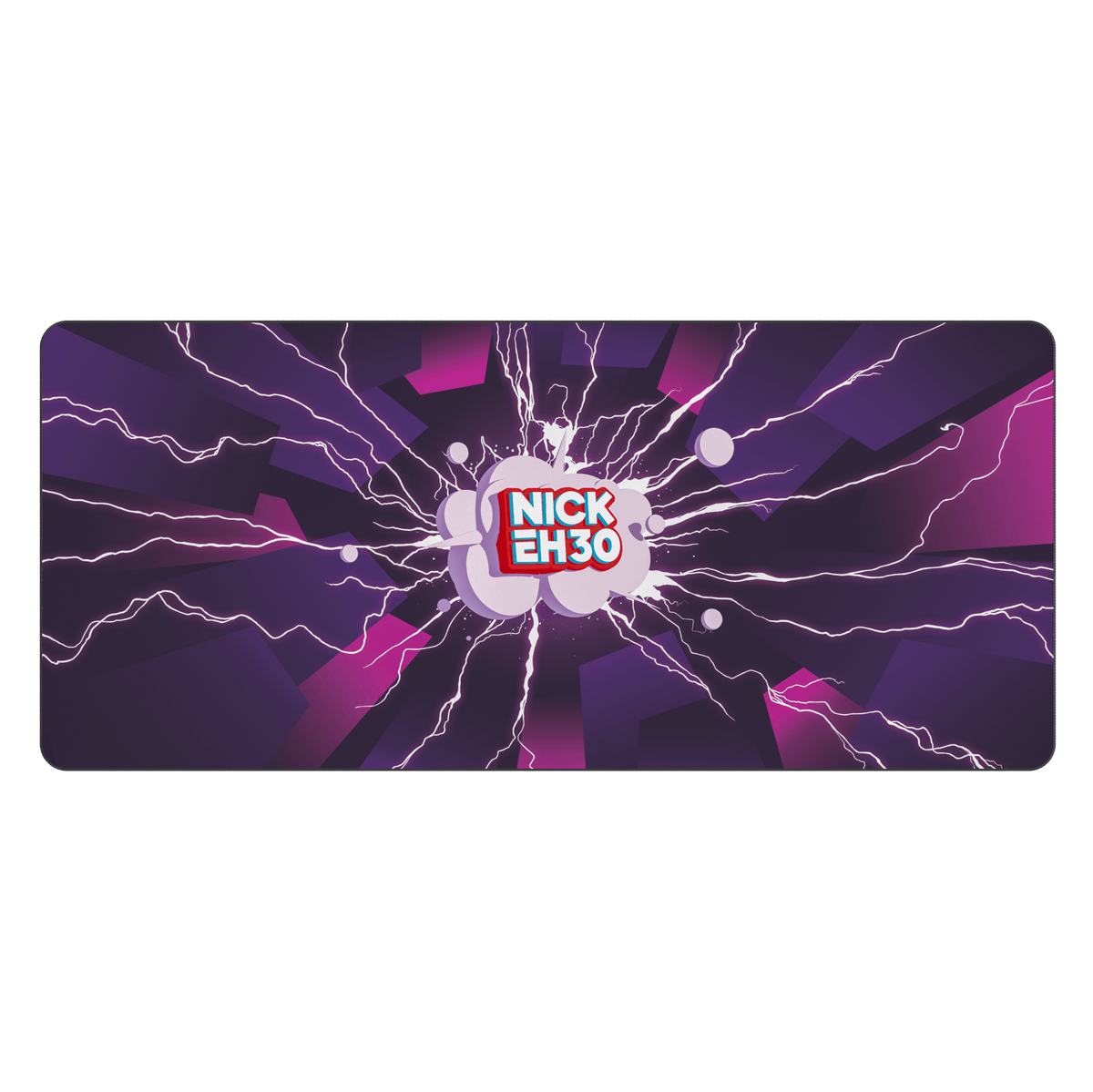Desk Mat, Oni Deskpad Lightning Energy EHmazing Edition, Non-Slip Design for Workspaces, Desks and Everyday Productivity image 2