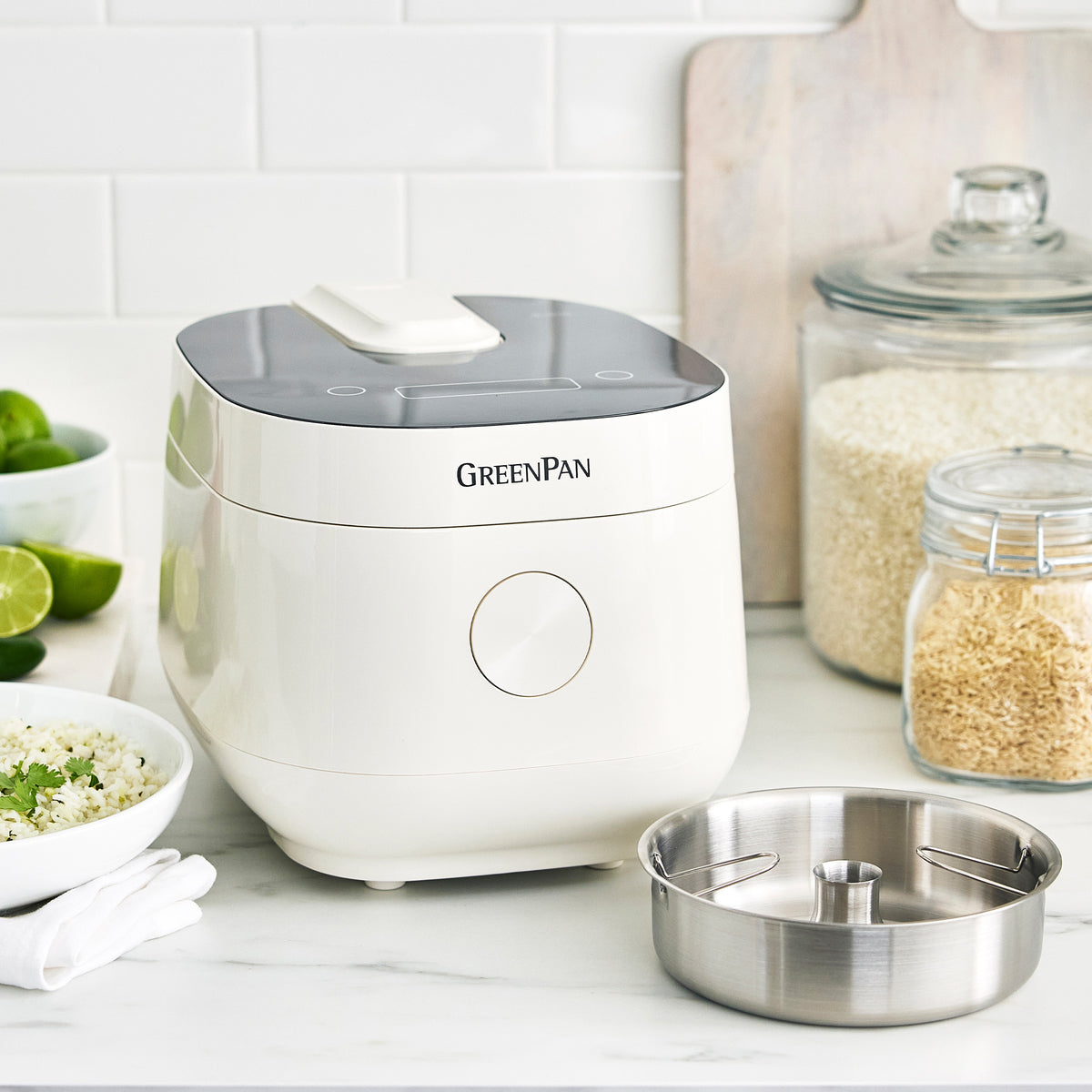Drinkware, Bistro 8 Cup Carb Reducing Rice Cooker Cloud for Everyday Drinks, Home and Entertaining image 2