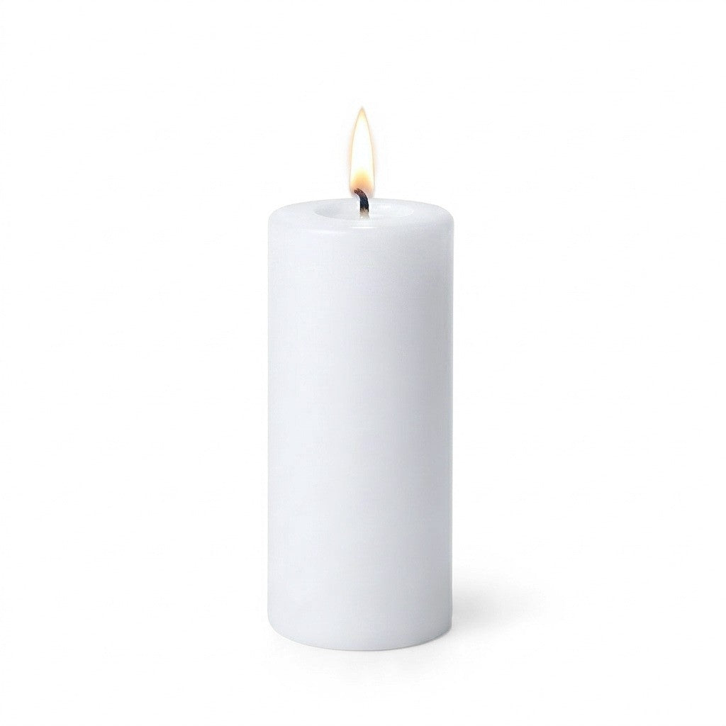 Decorative Candle, Richland Pillar 2"x6" White Set of 20 for Living Rooms, Bedrooms and Relaxing Evenings image 2