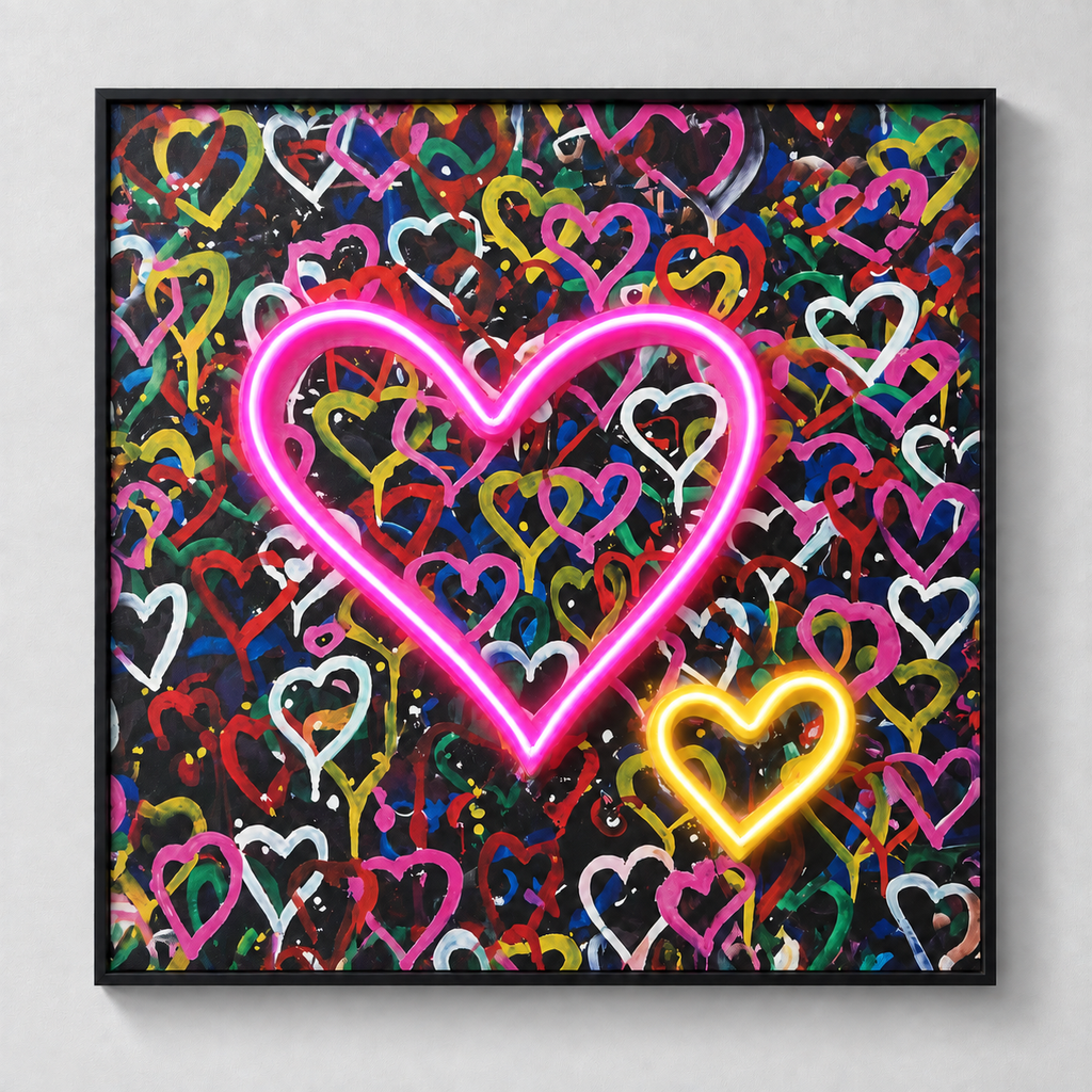 Wall Art Print, Defiant Affection for Gallery Walls and Modern Room Decor, 2 Size Options, Designed for Everyday Home Use image 2