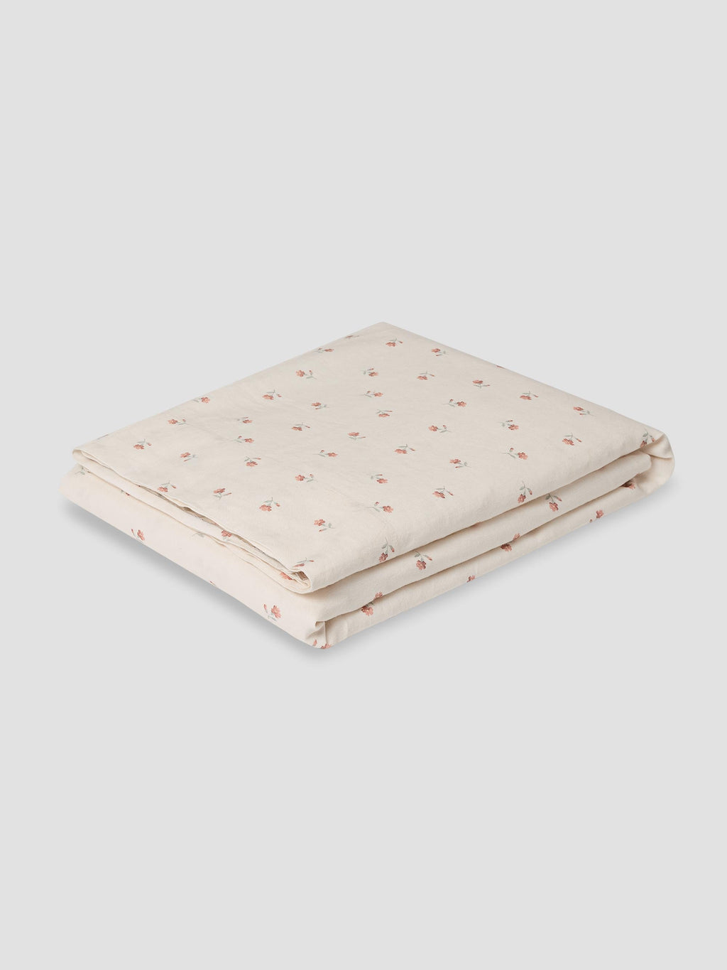 Fitted Sheet, Pearl Posy Bud Linen Blend, Breathable Construction for Everyday Bedding, Bedroom Layering and Guest Beds, 3 Size Options image 2