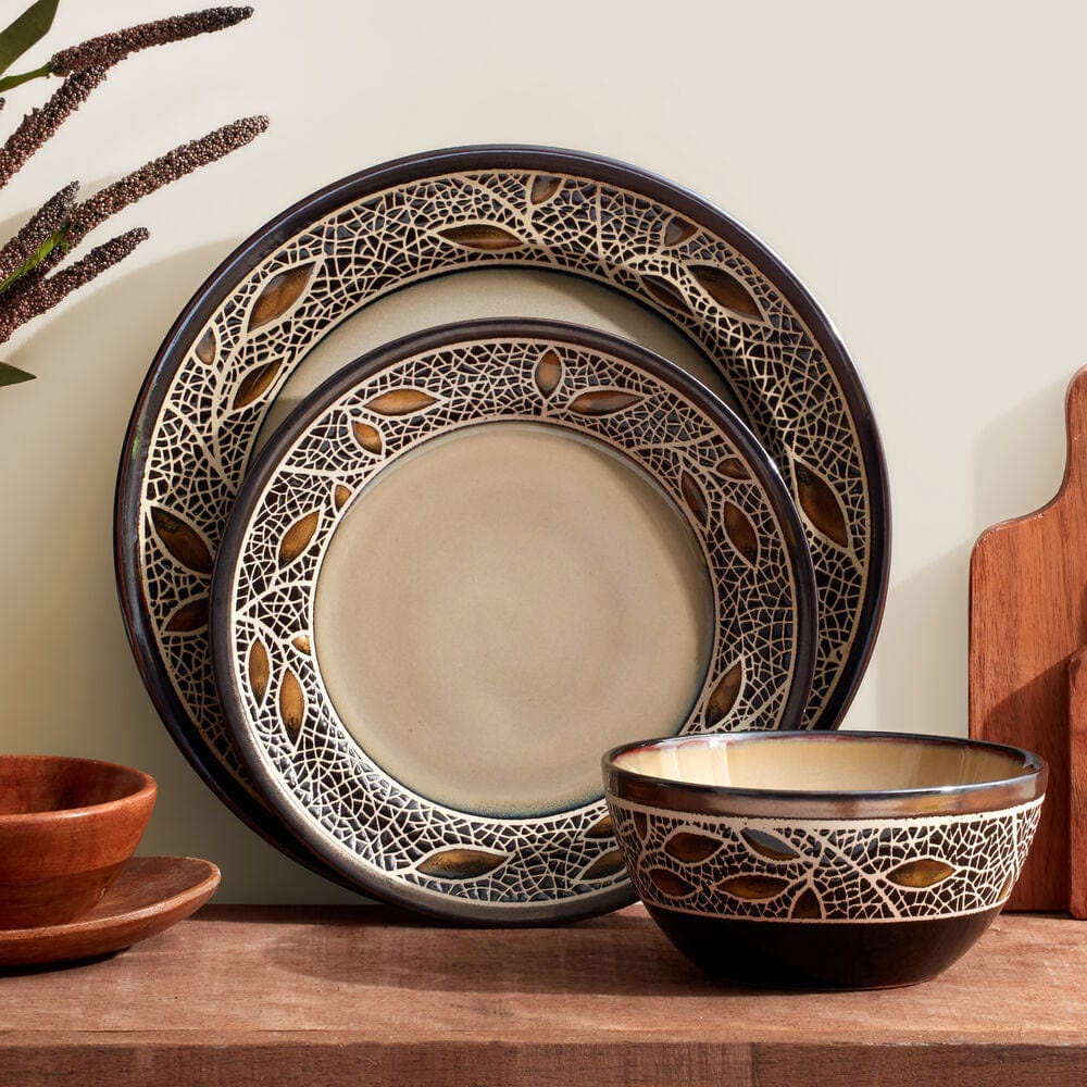 Dinnerware, Alexandria Set, Dishwasher-Safe Care for Family Dining, Serving and Entertaining, 3 Size Options image 2