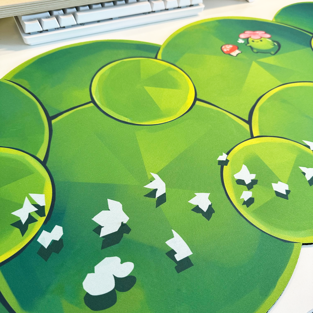 Desk Mat, Lilypads Deskmat for Workspaces, Desks and Everyday Productivity, Designed for Home Offices, Gaming and Daily Computer Work image 2