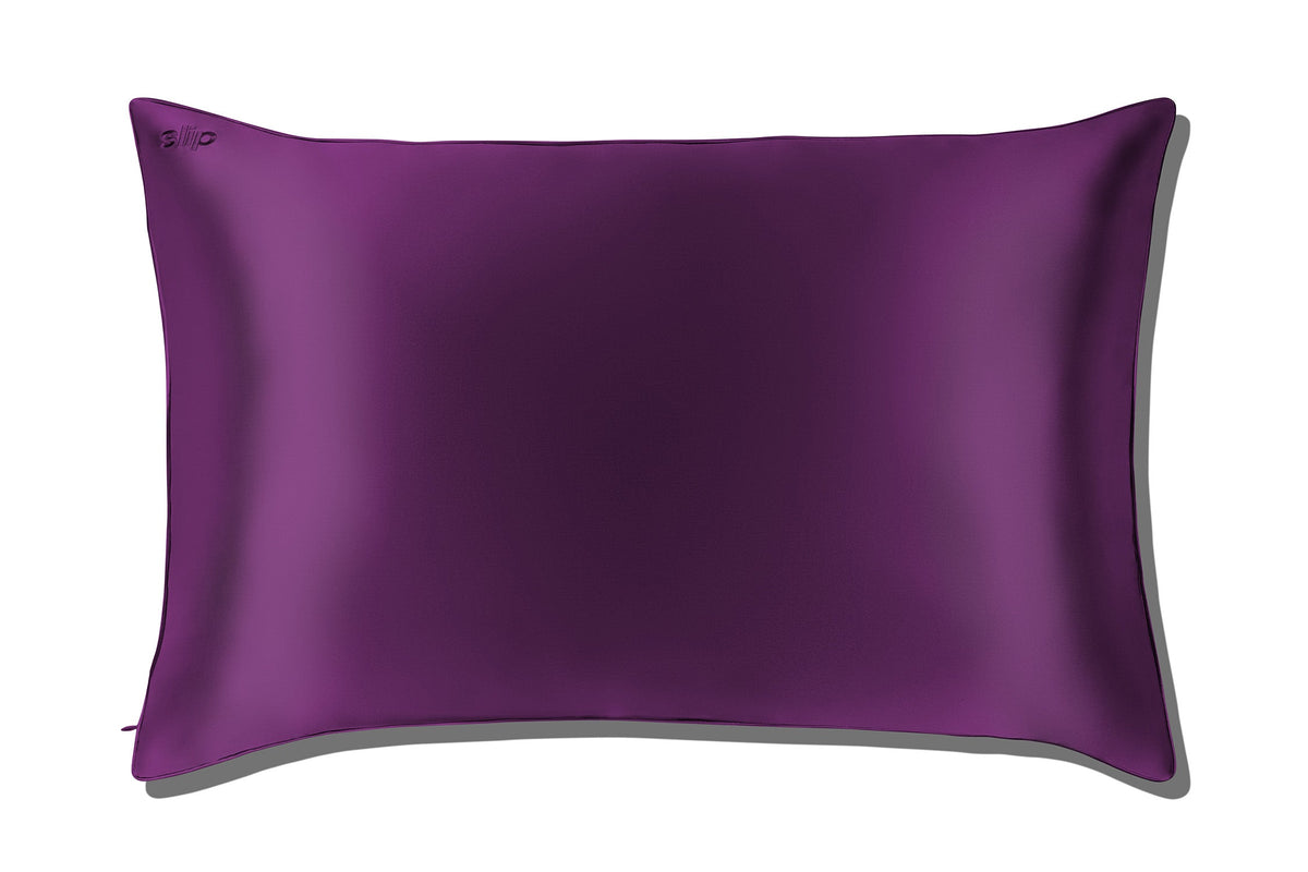 Pillowcase, Grape Queen Zippered, Machine-Washable Care for Guest Rooms and Daily Bedroom Comfort image 2
