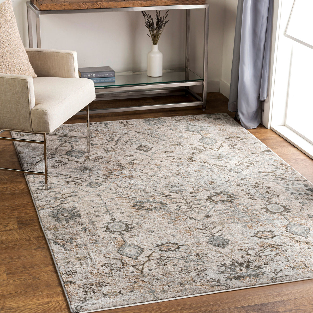 Area Rug, Brunswick BWK 2311 for Hallways, Dining Spaces and Home Decor, 15 Size Options, Designed for Living Rooms, Bedrooms and Entryways image 2