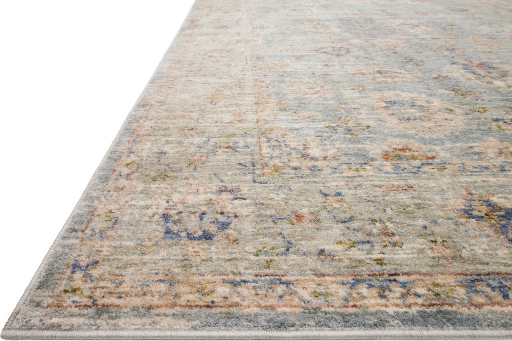 Area Rug, Revere REV 09 Light Blue Multi for Living Rooms, Bedrooms and Entryways, 2 Size Options image 2