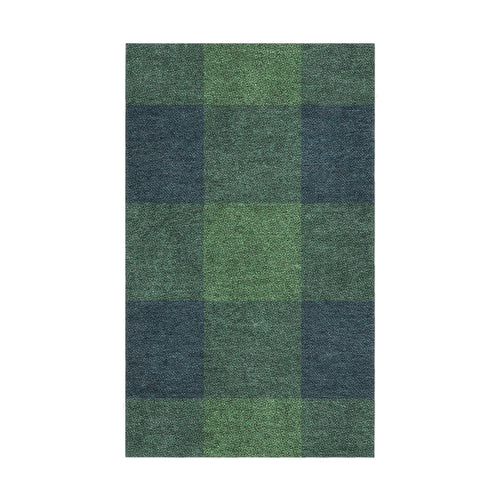 Area Rug, Buffalo Plaid Green & Navy for Hallways, Dining Spaces and Home Decor, 10 Size Options image 2