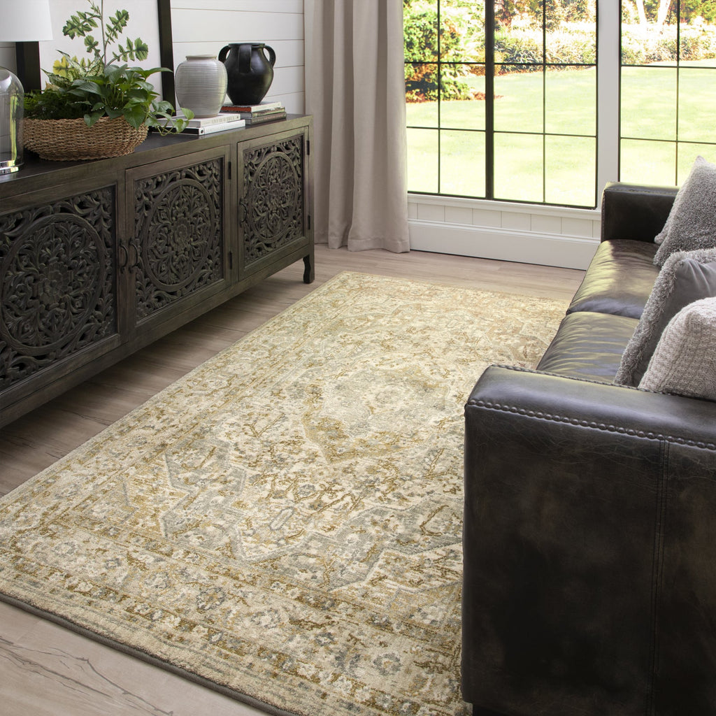 Area Rug, Touchstone Nore Willow Grey for Living Rooms, Bedrooms and Entryways, 2 Size Options image 2