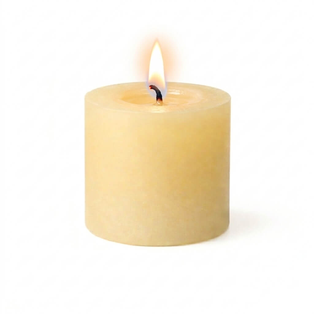 Decorative Candle, Richland Votive Unscented Ivory 10 Hour Set for Entryways, Mantels and Everyday Home Ambience image 2