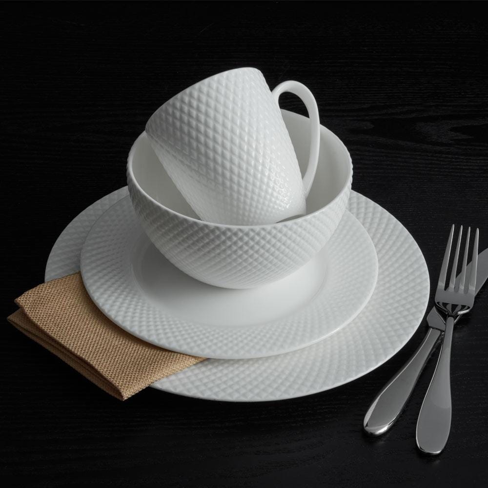 Dinnerware, Stanton Set for Everyday Meals and Table Settings, 3 Size Options, Designed for Family Dining, Serving and Entertaining image 2
