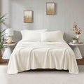 Bed Sheet Set, Micro Fleece, Machine-Washable Care for Everyday Bedroom Comfort and Guest Rooms, 6 Sizes and 15 Colors image 2