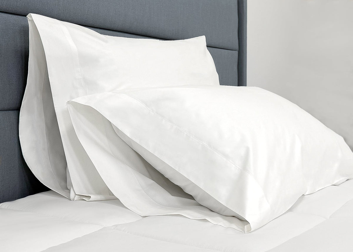 Pillowcase Set, Cotton (Includes 2 ), Breathable Construction, Machine-Washable Care for Guest Rooms and Daily Bedroom Comfort image 2