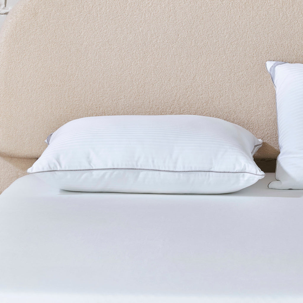 Bed Pillow, Indulgence Synthetic Down, Machine-Washable Care for Sleeping, Reading and Bedroom Comfort, 2 Size Options image 2