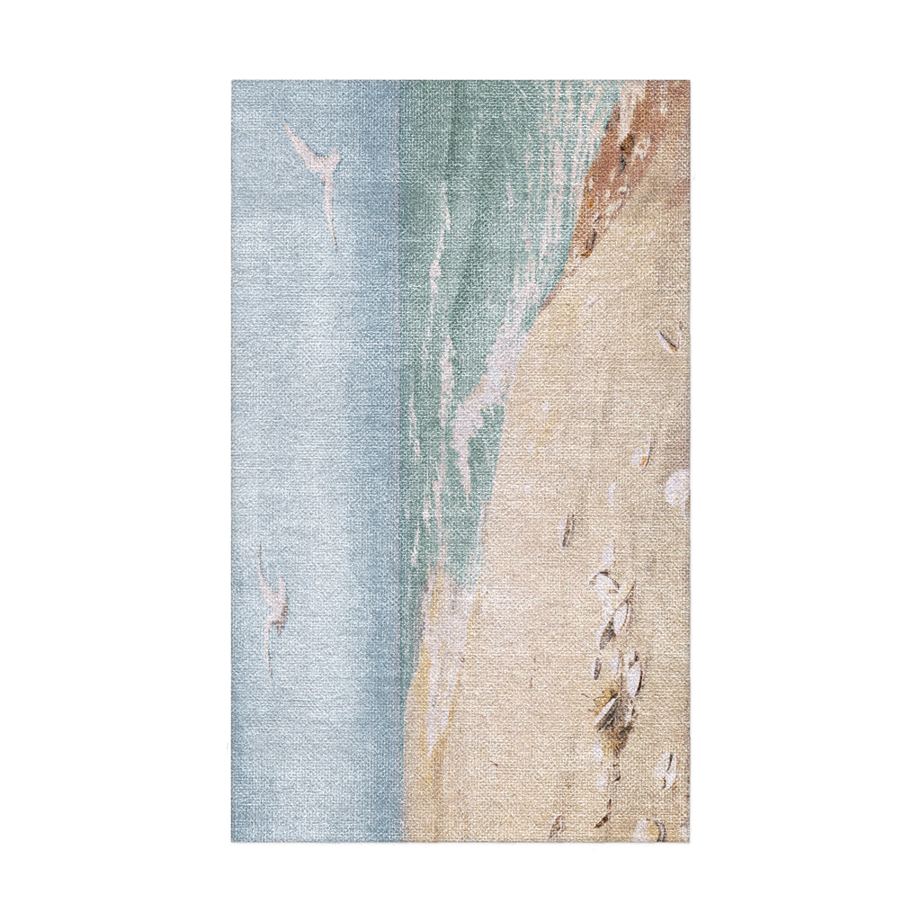 Area Rug, On Beach By Fidelia Bridges for Living Rooms, Bedrooms and Entryways, 10 Size Options image 2