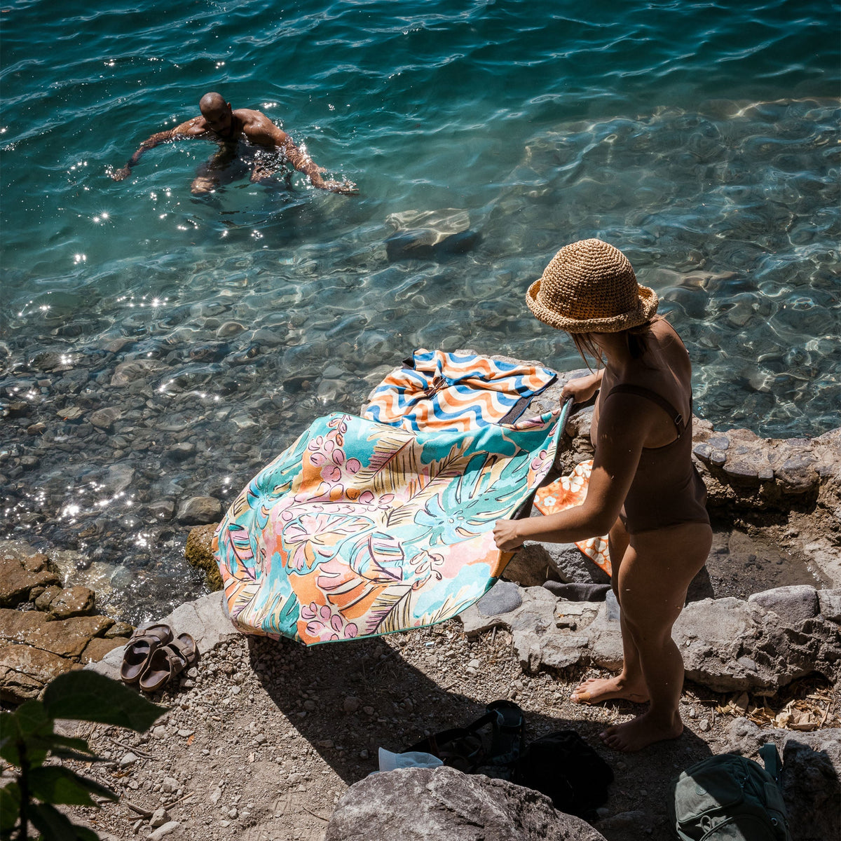 Bath Linen, Original Towel: Jungle for Daily Bathroom Routines and Guest Baths, Designed for Home Bathrooms and Everyday Care image 2