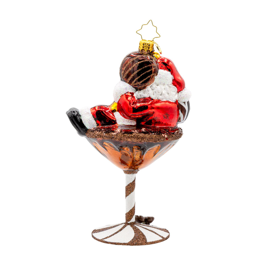 Seasonal Home Decor, Santa's Merry Martini Brew for Holiday Displays, Shelves and Festive Rooms image 2