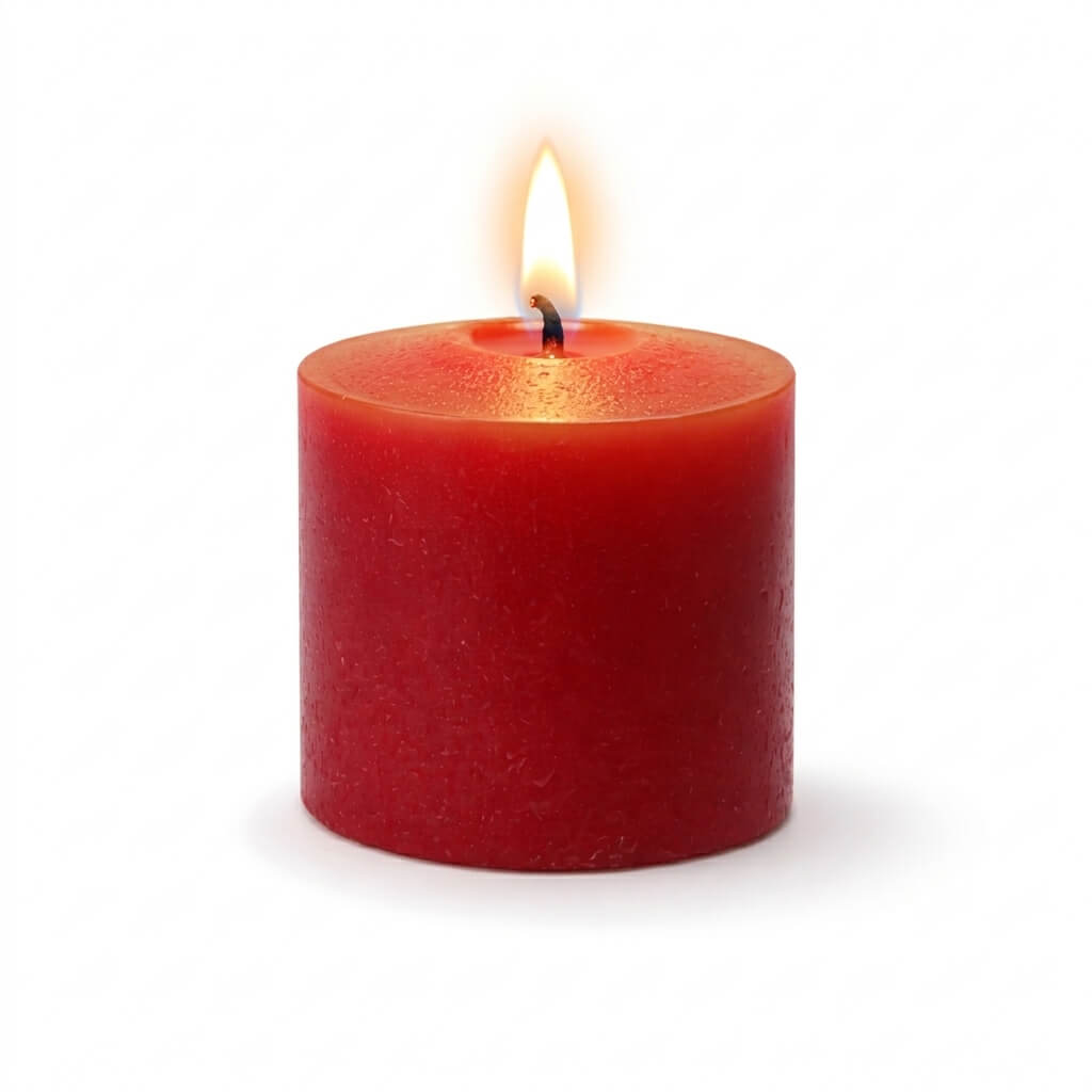 Decorative Candle, Richland Votive Unscented Red 10 Hour Set for Entryways, Mantels and Everyday Home Ambience image 2