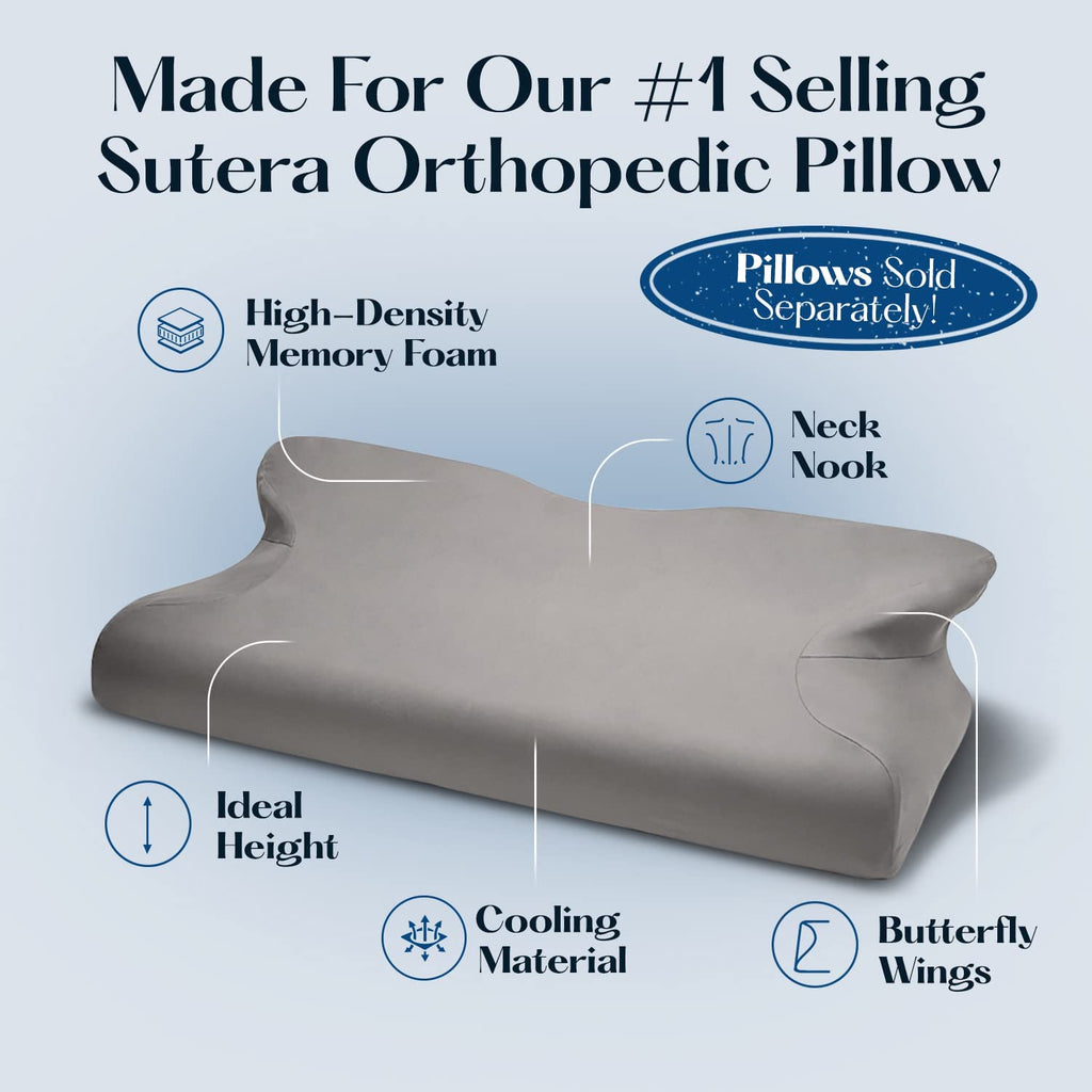 Pillowcase Set, Dream Deep Silverthread for Everyday Bedding and Bedroom Refreshes, Designed for Guest Rooms and Daily Bedroom Comfort image 2