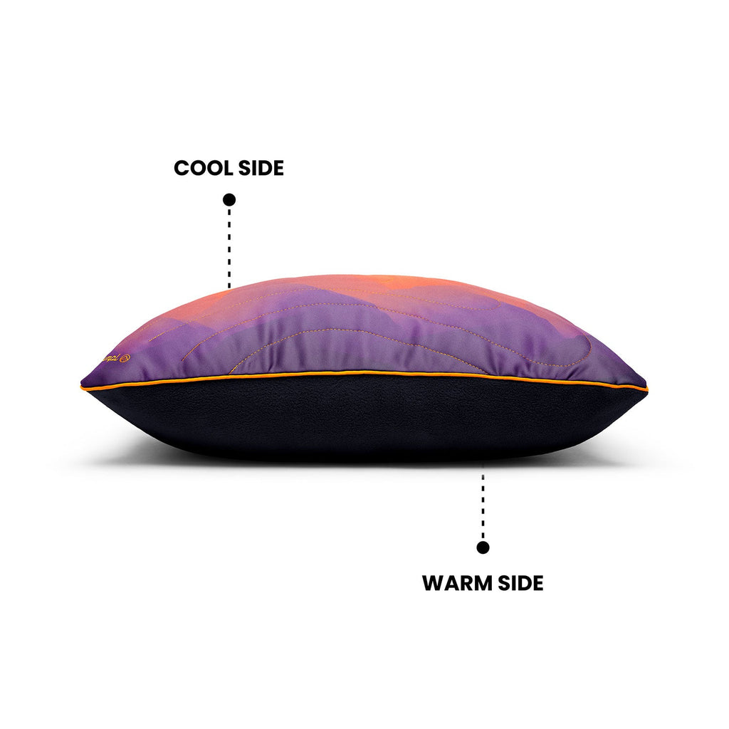 Bed Pillow, Camp Watercolor Glow, Cooling Comfort, Adjustable Design for Everyday Sleep and Guest Room Bedding image 2