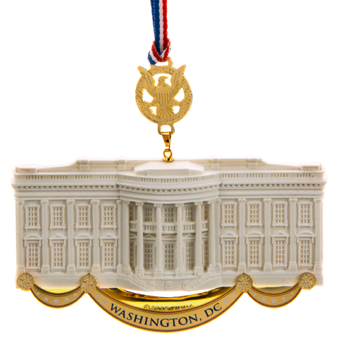 Decorative Ornament, Commemorative Honoring James Hoban, Architect for Holiday Displays, Seasonal Decorating and Decorative Home Accents image 2