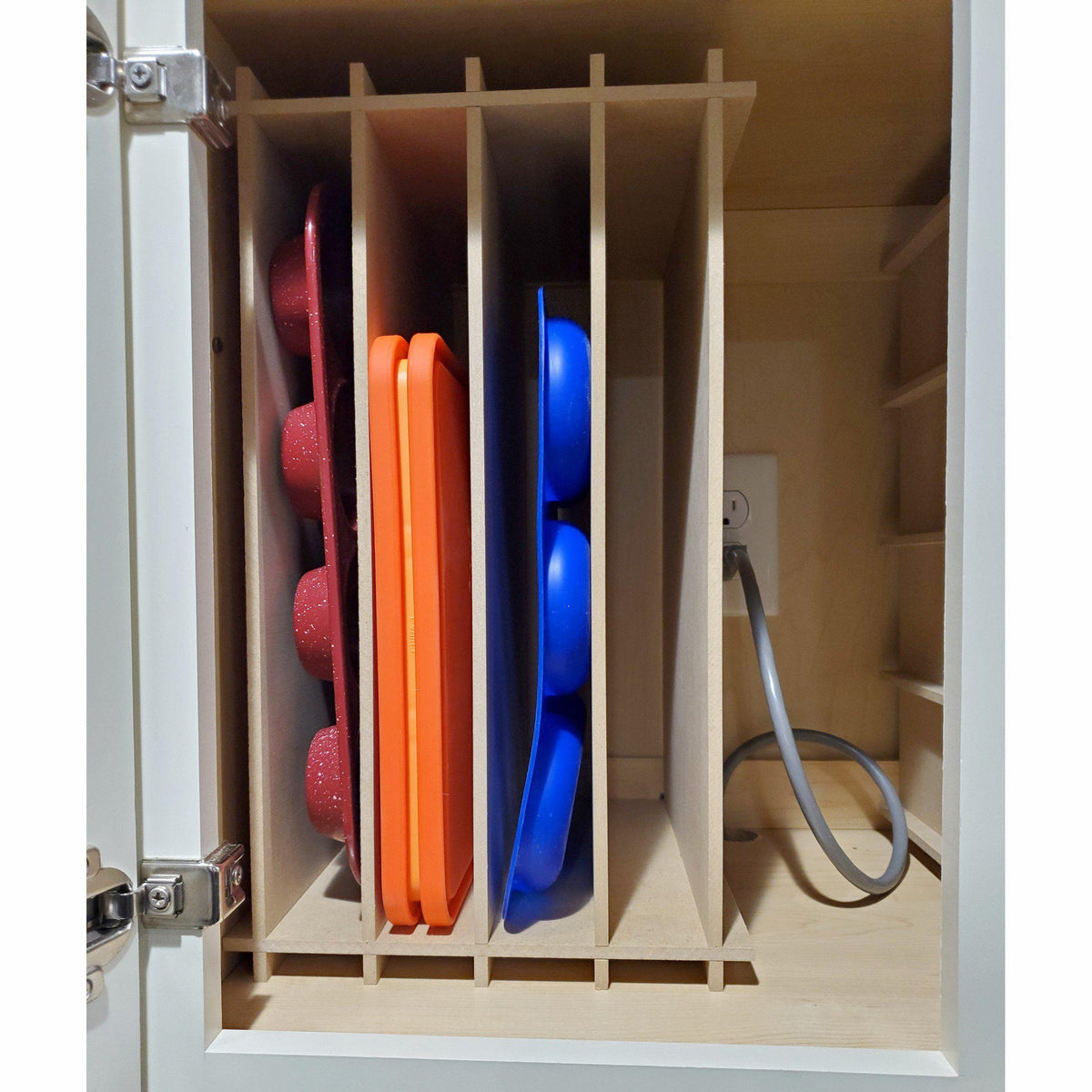 Muffin Pan, Kitchen Cabinet Storage Organizer for Muffins, Cupcakes and Everyday Oven Baking image 2