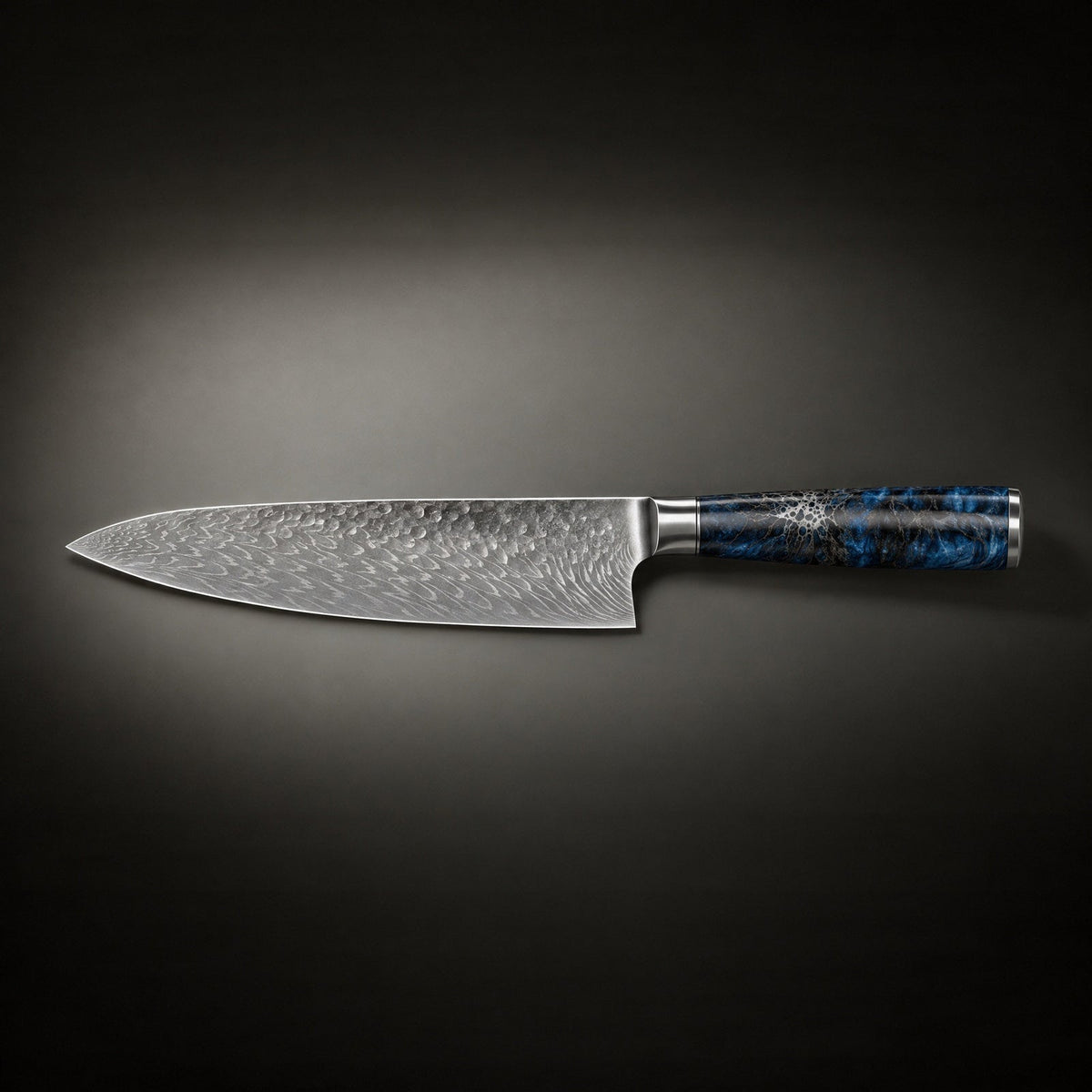 Chef Knife, Japanese Style Hammered Chef’s 7.9 inch 20 for Chopping, Slicing and Everyday Meal Prep image 2