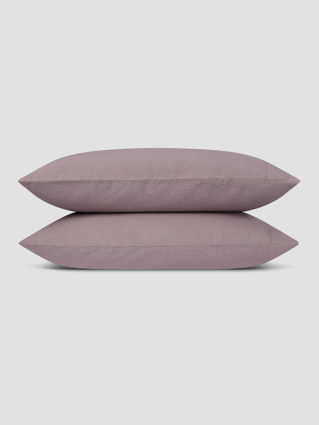 Pillowcase Set, Elderberry Linen Blend (Pair), Breathable Construction for Everyday Bedding and Bedroom Refreshes, 3 Size Options image 2