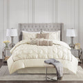 Bed Comforter, Laurel 7 Piece Tufted Set, Machine-Washable Care, Hypoallergenic Comfort for Year-Round Bedroom Comfort and Restful Sleep image 2