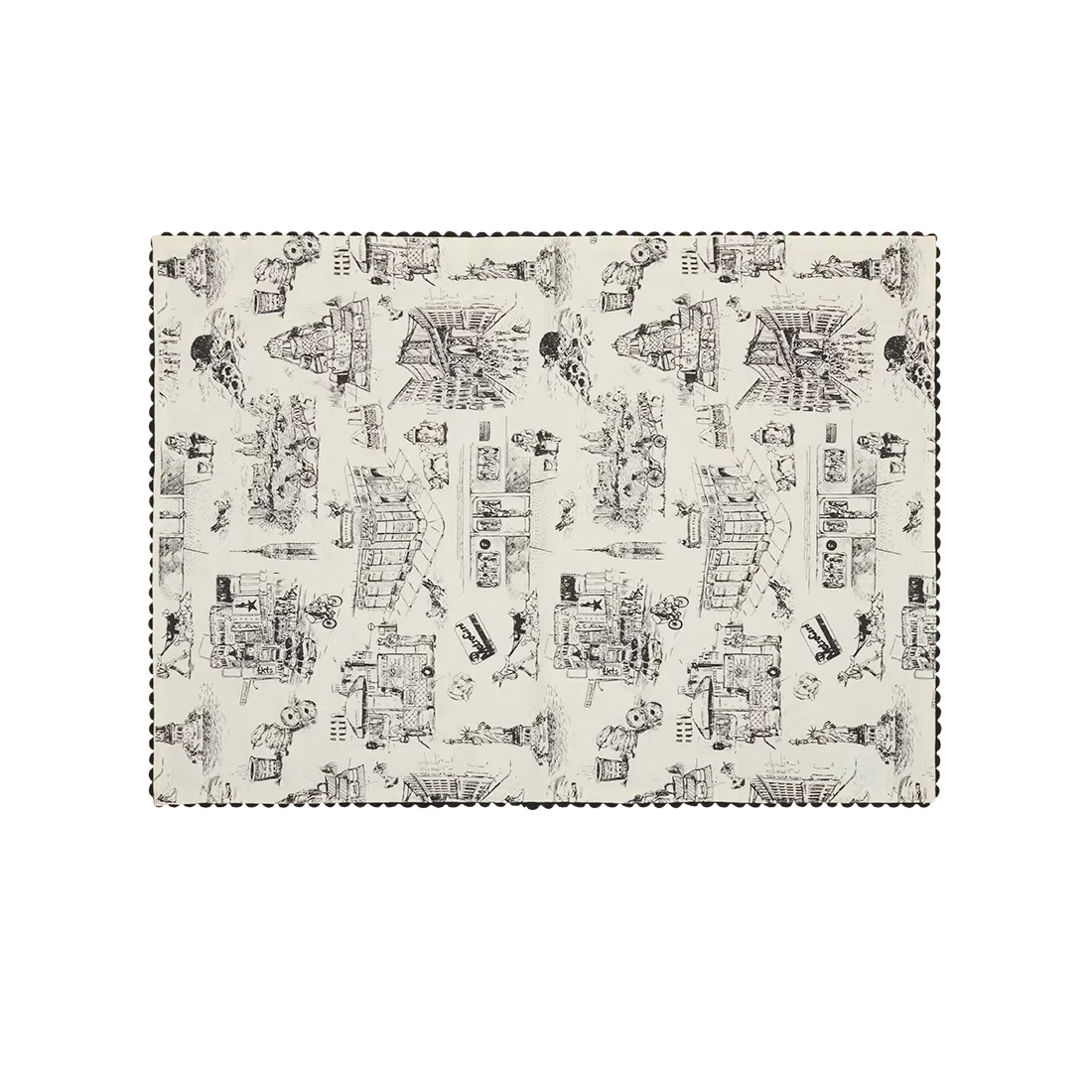 Kitchen Tea Towel Set, NYC TOILE for Dish Drying, Kitchen Cleanup and Everyday Home Use, Designed for Everyday Home Use image 2