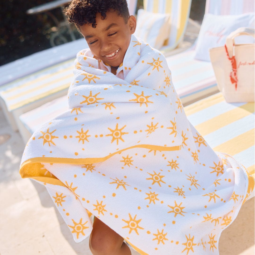 Bath Linen, Kids' Beach Towel, Lightweight Design for Home Bathrooms and Everyday Care, 4 Color Options image 2