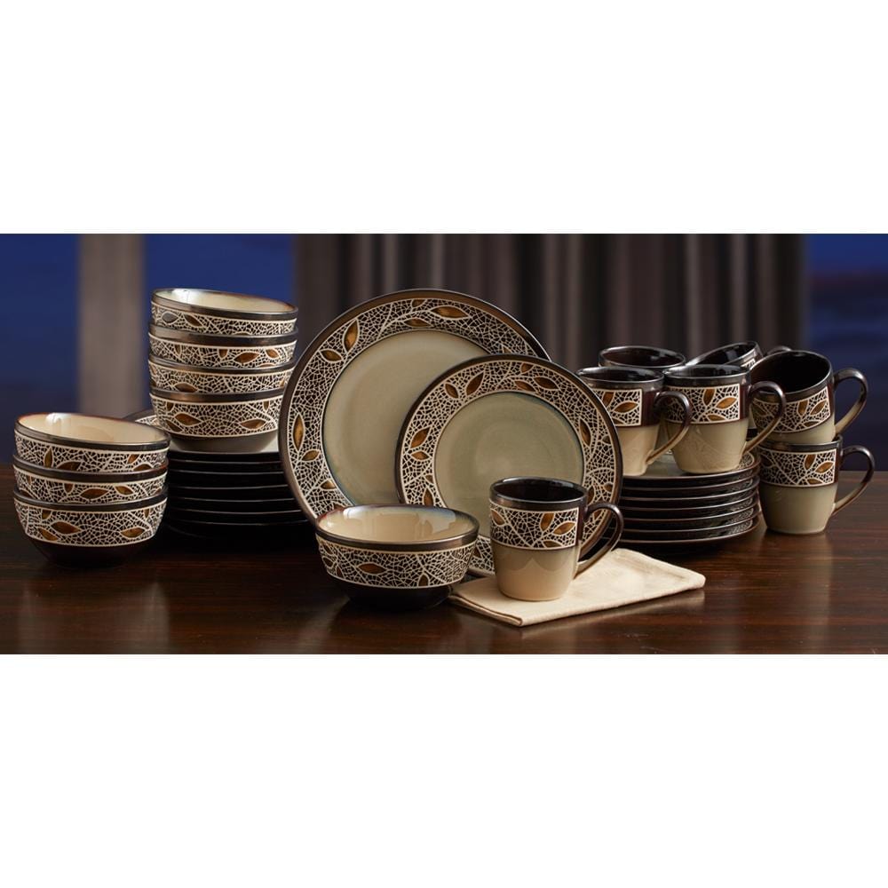 Dinnerware, Alexandria Service for 8 with Serveware, Dishwasher-Safe Care for Family Dining, Serving and Entertaining image 2