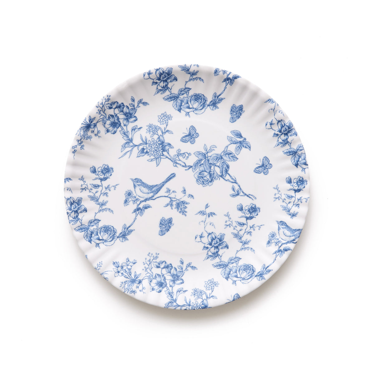 Dinnerware, Mixed Floral Melamine Plate Set II for Everyday Meals and Table Settings, Designed for Family Dining, Serving and Entertaining image 2